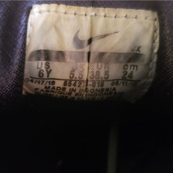 Nike Air Huarache Black Sz 6Y - Picture 10 of 10